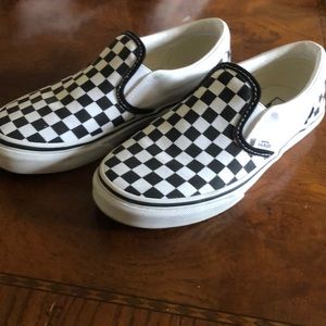 Kids vans slip on